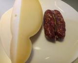 A picture of step 1 of Salame and Cheese Stuffed Bread.