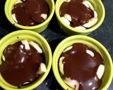 Une image de l'étape 3 de Crumble M&MS banane chocolat.