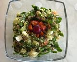 A picture of step 4 of Quinoa and couscous salad.
