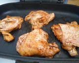 A picture of step 3 of Pan grilled chicken. #local food contest Nairobi north area.