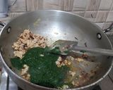 পালং চিকেন কিমার মালাই পুলি (palang chicken keemar puli recipe in Bengali) রেসিপির ধাপ 2 ছবি
