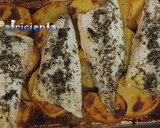 Foto del paso 6 de la receta: Lubina con patatas a la sidra al horno