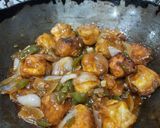 চিলি পনির (chilli paneer recipe in Bengali) রেসিপি ধাপ - 5 ছবি