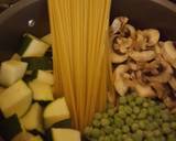 One pot zucchini mushroom pasta recipe step 1 photo