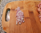 Foto del paso 2 de la receta: Pasta con chorizo, nuez y queso azul