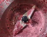 A picture of step 3 of Spinach Beets Ravioli with Minced Mushroom in Bachmel Sauce.