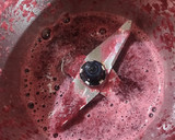 A picture of step 3 of Spinach Beets Ravioli with Minced Mushroom in Bachmel Sauce.
