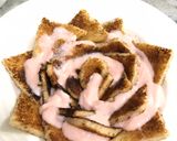 A picture of step 5 of The strawberry swirl#happybirthdayCookpad.