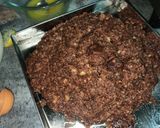 A picture of step 23 of Dodha Burfi with Daliya.