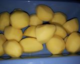 Sült libacomb rozmaringos krumplival, párolt káposztával recept fázis 2 fotója
