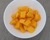 Foto langkah ke 4 dari resep Mango White Chocolate Mousse.