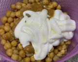A picture of step 1 of Hummus.