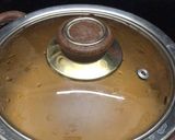 A picture of step 5 of Ginger karak chai.