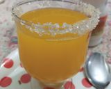 A picture of step 3 of Energy Boost Drink with ispaghol.