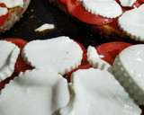 Foto del paso 5 de la receta: Tostada caliente con tomate natural, queso fresco y fiambre