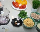 Фото кроку 1 до ПП Перец фаршированный нутом и тунцом. Запечённый в духовке. 👍.