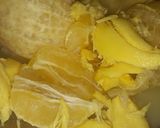 A picture of step 1 of Fresh ginger drink.