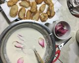 Hình bước làm 2 của món Bánh hoa sen