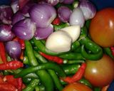 Foto langkah ke 1 dari resep Sambal ijo gampang.
