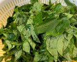 Hình bước làm 1 của món Canh Rau Ngót Nấu Trứng