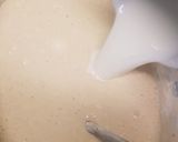 A picture of step 2 of Eggless water breads.