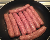 Foto del paso 1 de la receta: Salchichas al coñac