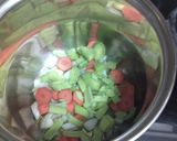 Foto del paso 1 de la receta: Lentejas con arroz y espinacas