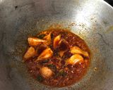 A picture of step 3 of Spicy garlic chicken.