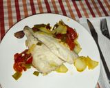 Foto del paso 14 de la receta: Doradas al Horno con Base de Verduras