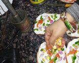 A picture of step 3 of Bread Pizza.