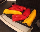 A picture of step 5 of Sirloin Steak, Sweet Peppers & Asparagus Tips.