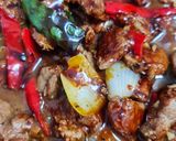 Foto langkah ke 4 dari resep Sapi Lada Hitam.