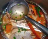 Hình bước làm 4 của món Canh bóng bì gan heo