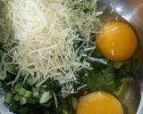 Foto langkah ke 2 dari resep Dadar Bayam Keju Ceddar.