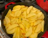 A picture of step 3 of Denise's Apple Pancake.