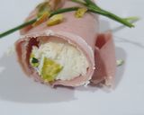 Foto del paso 5 de la receta: 🇮🇹 Involtini di mortadella con ricota y pistacho 😉