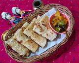 शिंगाडा पोळी (Shingada Poli Recipe In Marathi) रेसिपी स्टेप 7 फोटो 