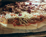 Foto del paso 15 de la receta: Pizza de hojaldre con ternera picada y champiñones