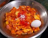 चिली चिकन रोल (chilli chicken roll recipe in hindi) रेसिपी चरण 4 फोटो