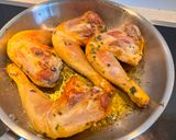 Foto del paso 4 de la receta: Pollo al estragón con muselina de puerros