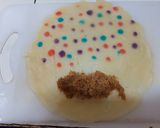 Foto langkah ke 4 dari resep Dadar Gulung Polkadot.