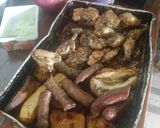 Foto del paso 4 de la receta: Pollo y chorizo asado al horno