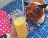Hình bước làm 2 của món Sinh tố xoài sữa chua
