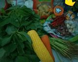 Foto langkah ke 1 dari resep Sayur Bayam Mix Jagung & Wortel.