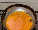 A picture of step 5 of Niramish Paneer (Paneer without onion and garlic).