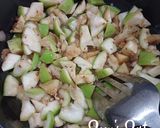 A picture of step 1 of Apple Gourd or Tinday Fry.