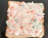 A picture of step 2 of Curd sandwich.