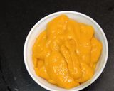 A picture of step 2 of Mango cake.