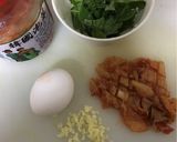 塔香泡菜烘蛋的食譜步驟1照片