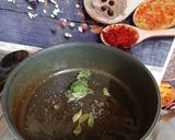A picture of step 1 of Coconut Mushroom Curry.